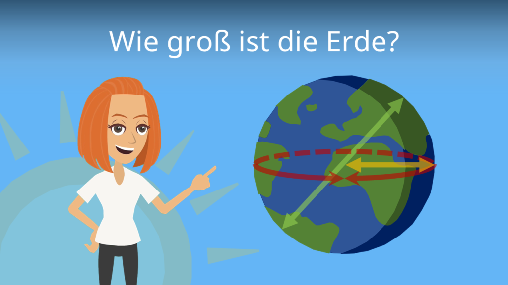 Zum Video: Wie groß ist die Erde?