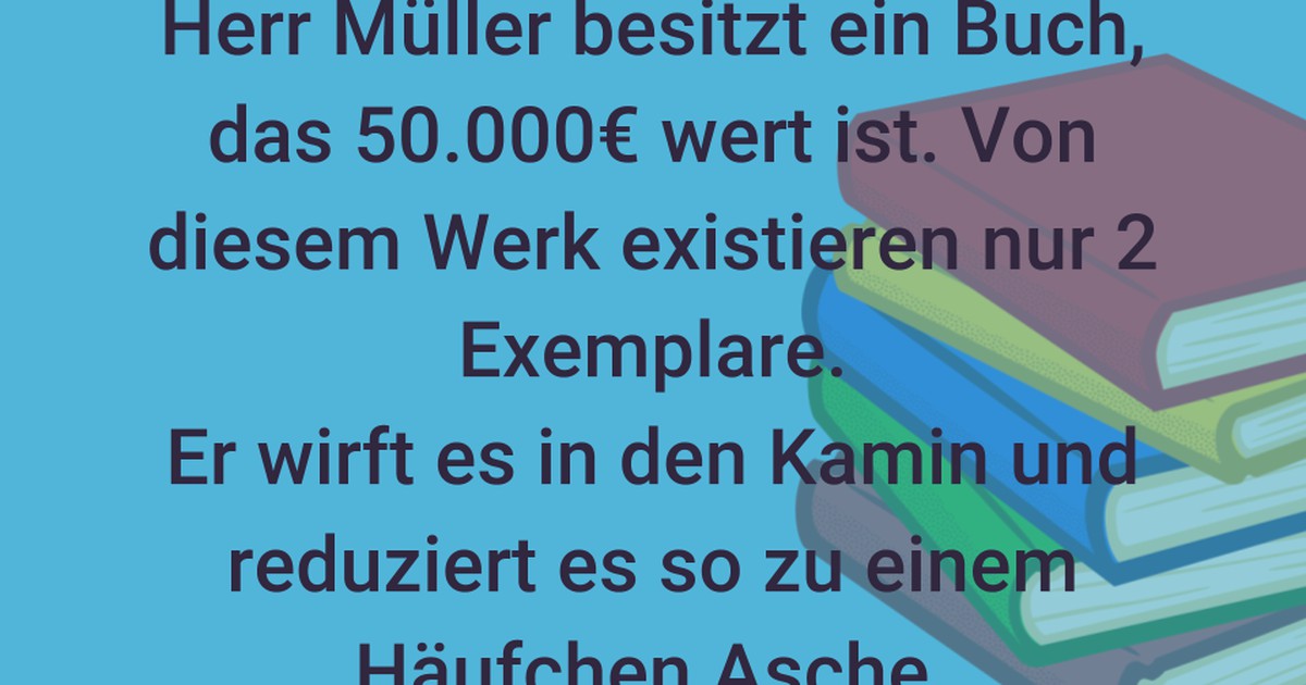 Das wertvolle Buch