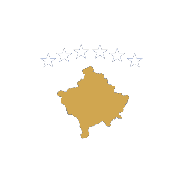 Kosovo Flag PNG Clip art