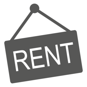 Rent Button, Rent Sticker PNG clipart