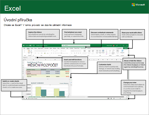 Excel 2016 – úvodní příručka (Windows)