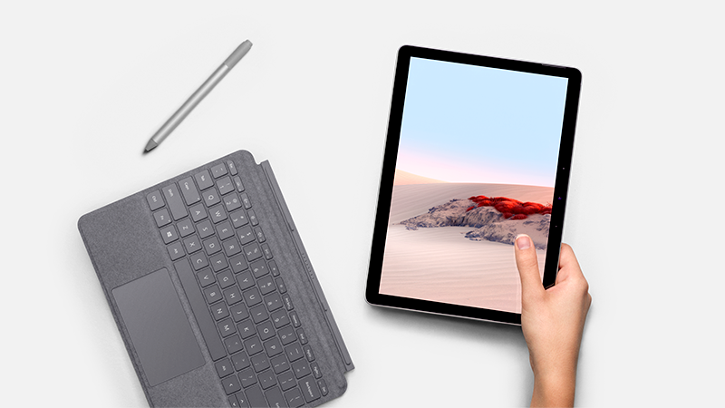 Surface Type Cover und Pen mit Surface Go 2