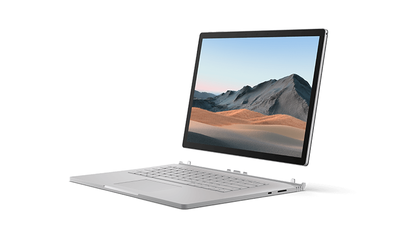 Surface Book 3-Gerätewiedergabe