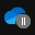 OneDrive for Business paused icon