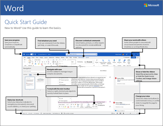 Word 2016 lühijuhend (Windows)