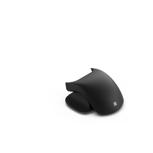 Un Souris adaptative Microsoft Tail et la prise en charge du pouce inclus