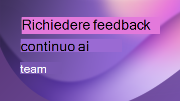 Feedback continuo richiesta pulse