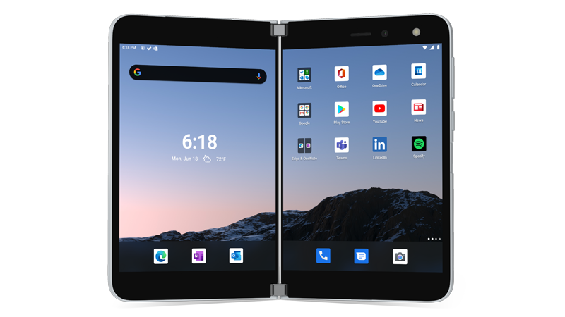 Surface Duo デバイス画像