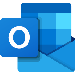 Microsoft Outlook logotips.