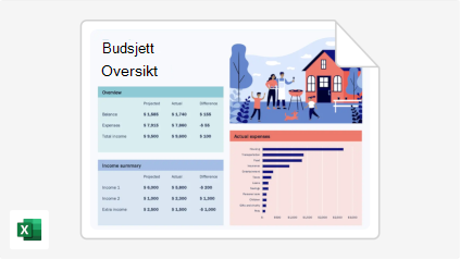 Maler for å behandle bedriftens økonomi