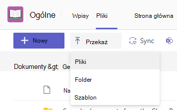 przekazywanie plików