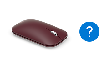 Mysz Surface Mouse i znak zapytania