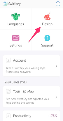 SwiftKey-Design imagem 1