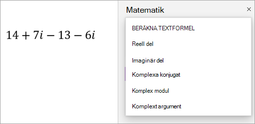 Lösningsalternativ för komplext läge