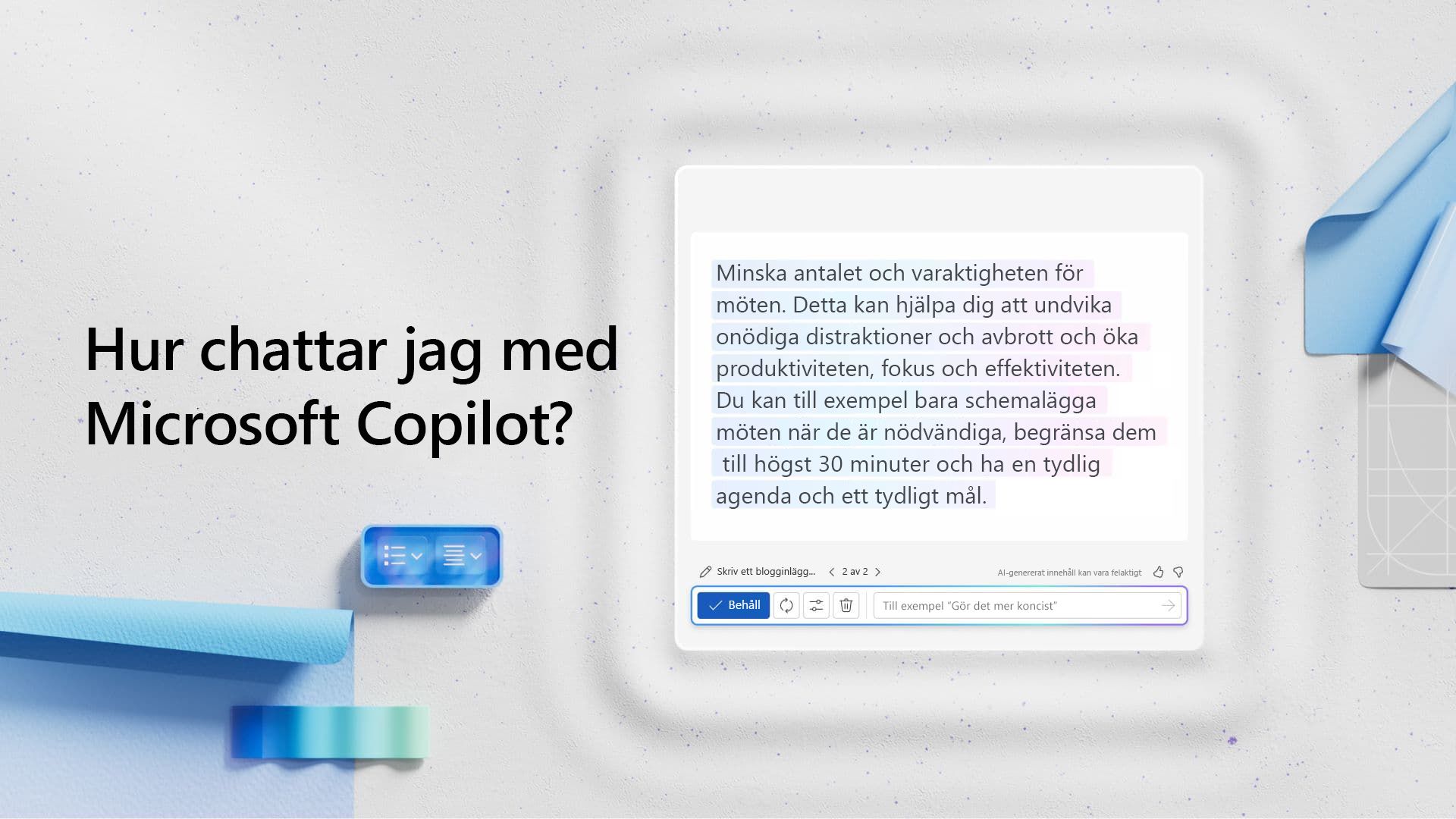 Video: Så här chattar du med Microsoft Copilot