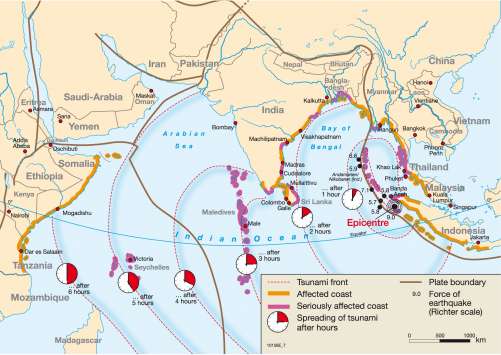 Diercke Weltatlas - Kartenansicht - South-East Asia — Physical Map - - 978-3-14-100790-9 - 112 - 1 - 0