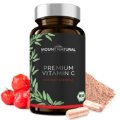 MOUNT NATURAL Produktbild Premium Vitamin C aus Bio Acerola