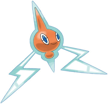 Rotom artwork by Ken Sugimori