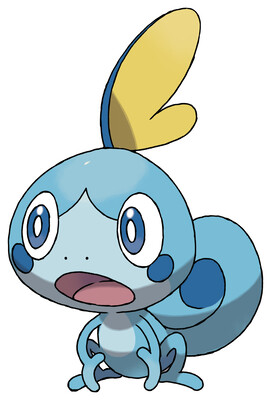 Sobble artwork by Ken Sugimori