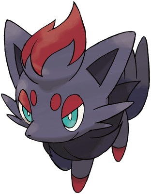 Zorua artwork by Ken Sugimori