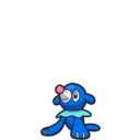 Popplio sprite from Scarlet & Violet