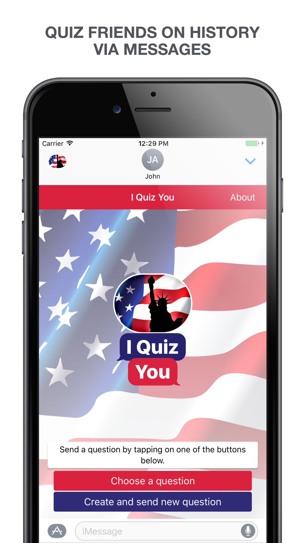 I Quiz You: History of the United States para iPhone - Download