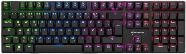 Test  Gaming-Tastatur: Sharkoon Purewriter RGB