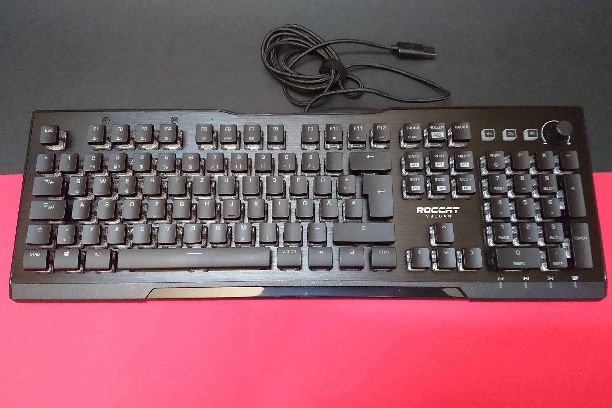 Gaming-Tastatur Test: Gaming Tastatur Roccat Vulcan Pro