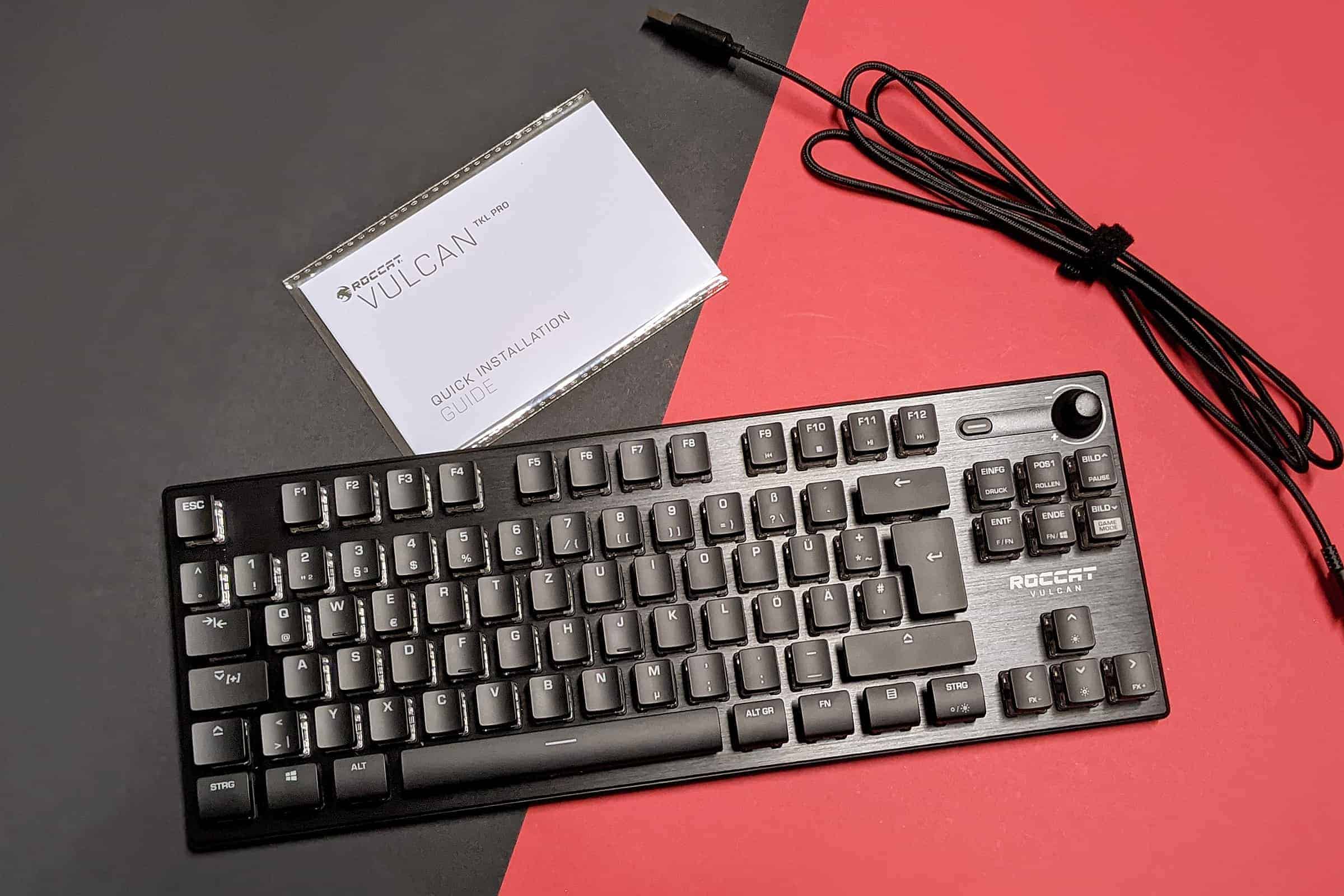 Gaming-Tastatur Test: Gaming Tastatur Roccat Vulcan Tkl Pro