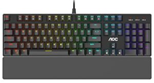 Test Gaming-Tastatur: AOC GK500