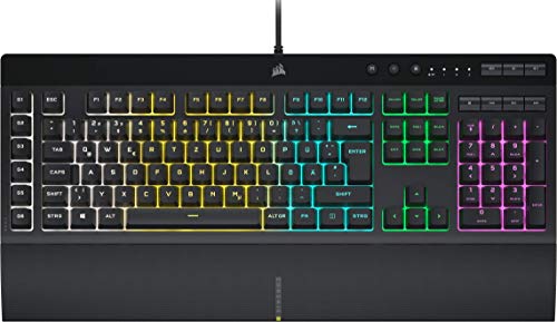 Test Gaming-Tastatur: Corsair K55 RGB Pro