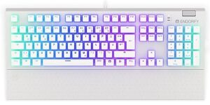 Test Gaming-Tastatur: Endorfy Omnis DE Kailh Red Onyx White Pudding