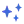 Blue sparkle icon