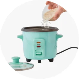 1.5 Cup Mini Rice Cooker - Green