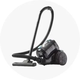 1800W Bagless Vacuum - Black