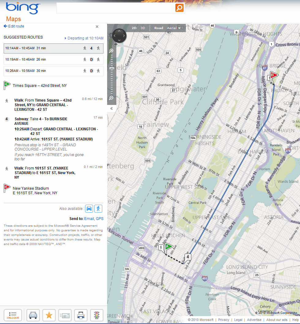 Bing Maps