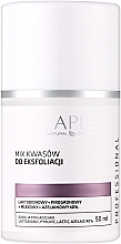 Miscela di acidi per peeling APIS Professional Lacticion + Pirogron + Milk + Azelaine 40%