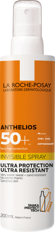 Crema solare ultra leggera per viso e corpo SPF50 + - La Roche-Posay Anthelios Invisible Spray