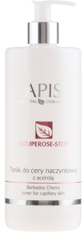 Tonico viso anti-rosacea con estratto di acerola - Apis Professional Couperose-Stop Barbados Cherry Tonner