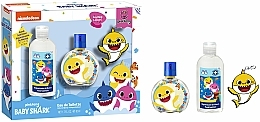 Air-Val International Baby Shark Set (edt/50ml + h/spray/100ml + acc)