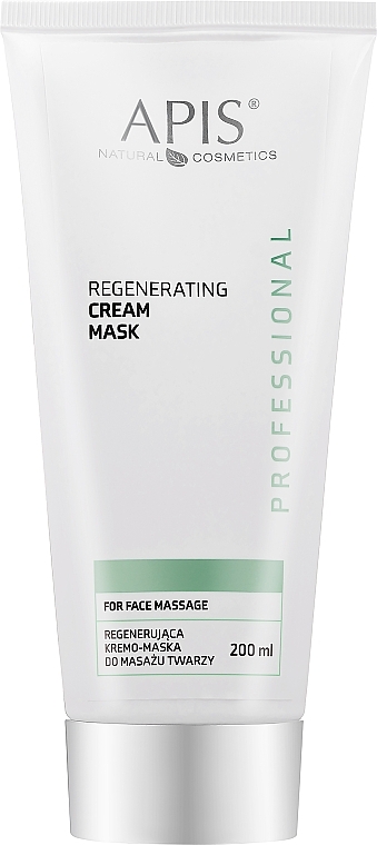 Crema-maschera rigenerante per massaggio viso - APIS Professional Regenerating Cream Mask