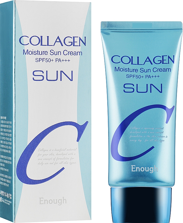 Crema solare idratante al collagene - Enough Collagen Moisture Sun Cream SPF50+ PA+++