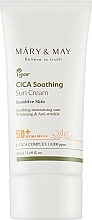 Crema viso con protezione solare Mary & May CICA Soothing Sun Cream SPF50+ PA++++