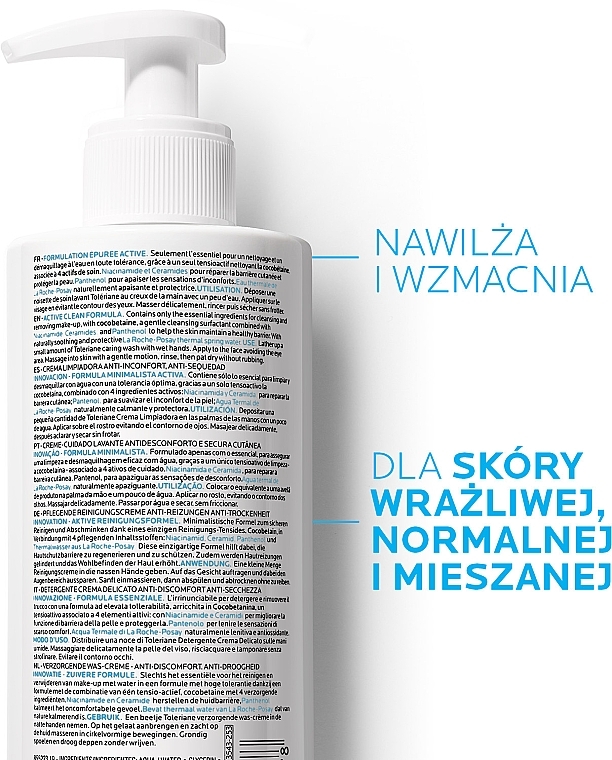 Crema-gel detergente per pelli sensibili La Roche-Posay Toleriane Anti-Inconforts