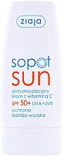 Crema viso Ziaja Sopot Sun Face Cream SPF 50