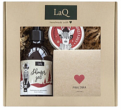 Set LaQ Christmas Set (sh/gel/300ml + mous/100ml + b/oil/200ml)