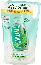 Sapone liquido "Muschio Bianco" Vidal Liquid Soap White Musk (ricarica)