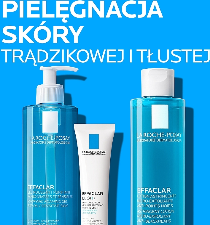 Trattamento rigenerante per la cura della pelle mista e grassa La Roche-Posay Effaclar K+