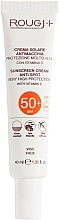 Emulsione solare viso alla vitamina C Rougj+ Sunscreen Cream Anti-Spot Very High Protection With Vitamin C SPF50+