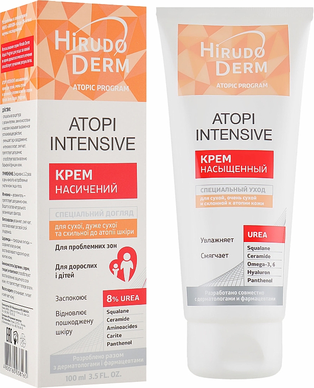 Crema per pelle atopica - Hirudo Derm Atopic Program Atopi Intensive